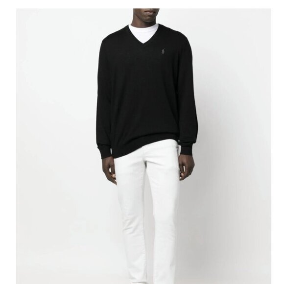 Mens Polo Golf Cashmere Blend Sweater Size Medium - Picture 1 of 8